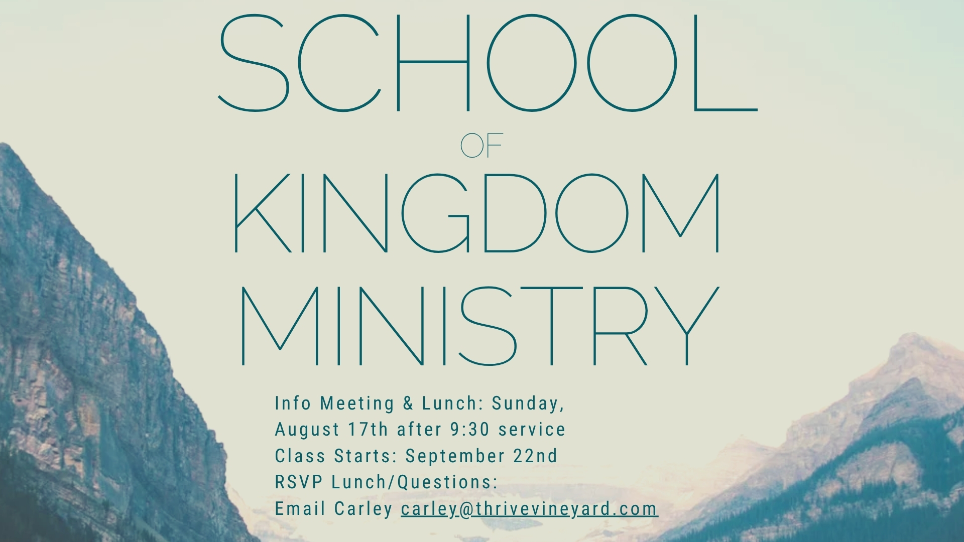 School of Kingdom Ministry