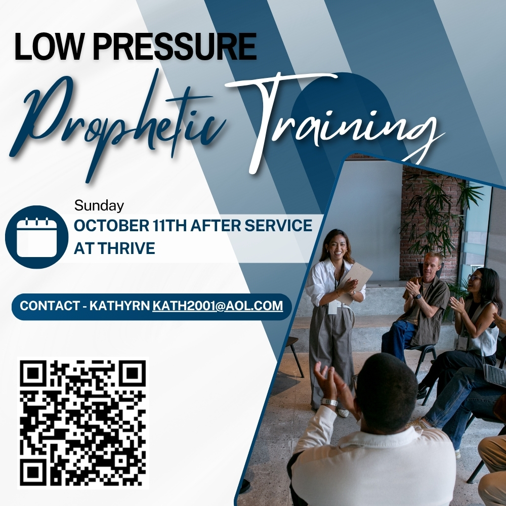 Low Pressure Prophetic Training