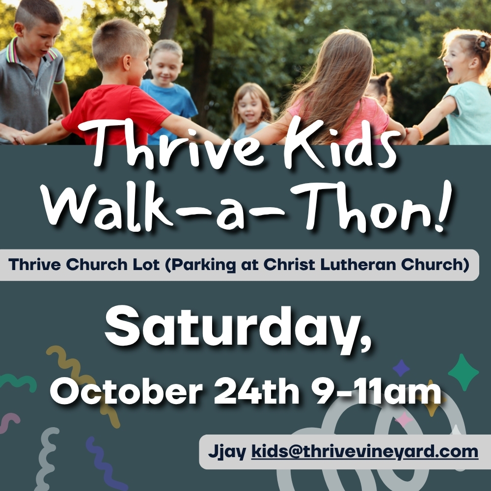 Thrive Kids Walk-a-Thon