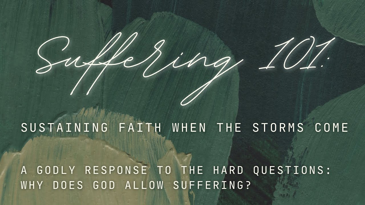 Suffering 101: Sustaining Faith When The Storms Come - Jjay Neumaier & Cathi Basler